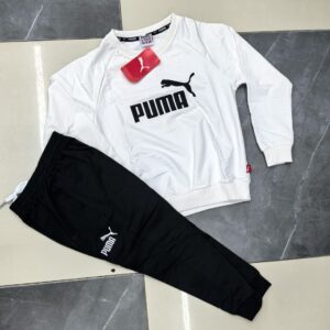 PUMA Unisex Kids Minicats Ess Crew Jogger Jog Suit
